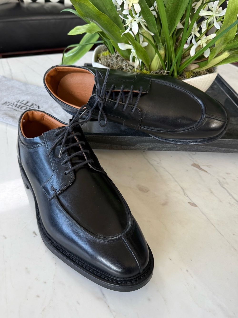 New Allen Edmonds Denali Men’s Leather Derby - Picture 3 of 16